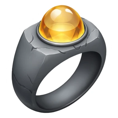 The Resurrection Stone is a smooth, translucent gray stone, typically worn as a ring. It has the power to summon the spirits of the dead, allowing the holder to communicate with them. sticker