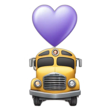 Train et voiture amoureux sticker
