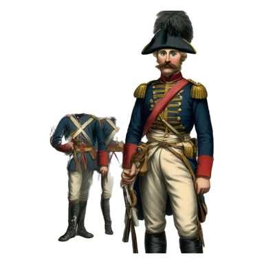 English infantry in the Crimean War sticker