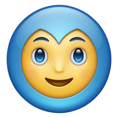 Send the blue tick emoji sticker