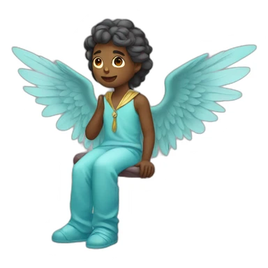 winged dreamers sticker