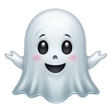 cute little ghost sticker