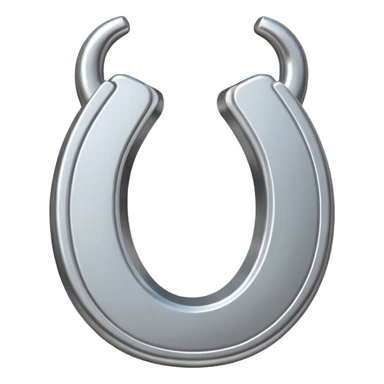 horseshoe magnet sticker