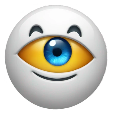 earth with a smile eye with medicine sticker