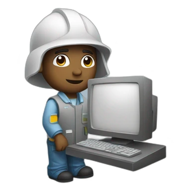 Computer engineer sticker