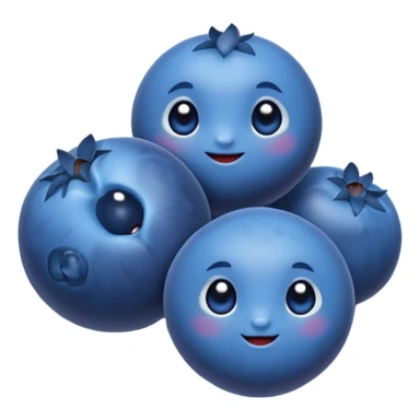 Blueberries sticker
