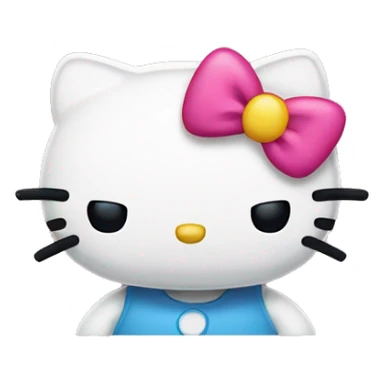 Hello-kitty hello-kitty mad sticker