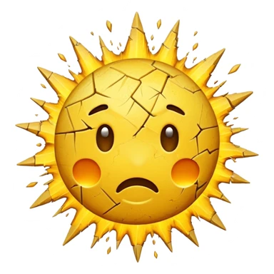 exploiding emoji sticker
