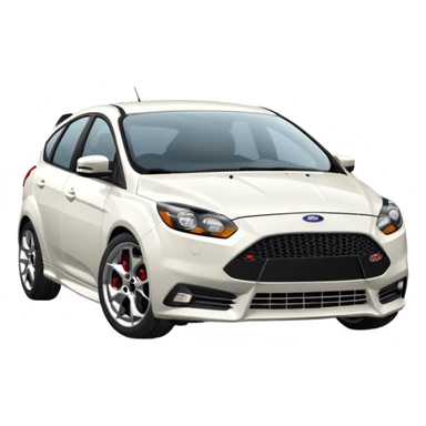 ford focus ST sticker