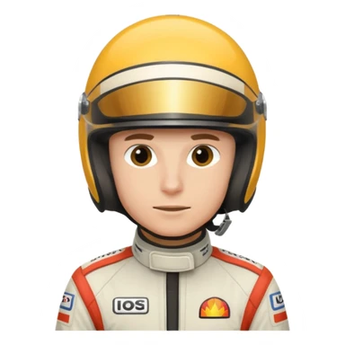 car racing driver
 sticker
