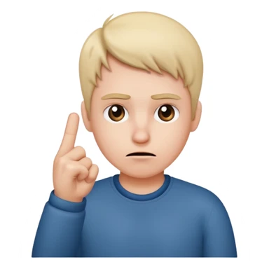 Confused face with the middle finger sticker