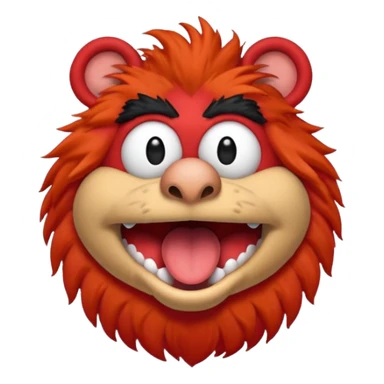 animal from the muppets sticker