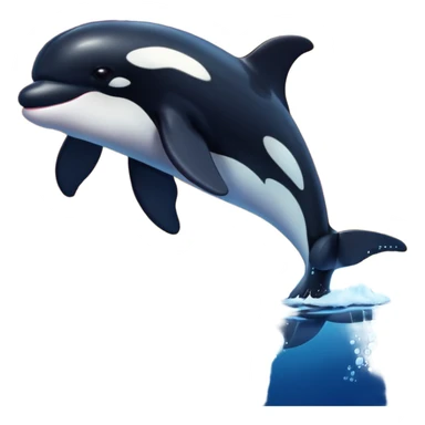 killer whale with Alaskan sunset sticker