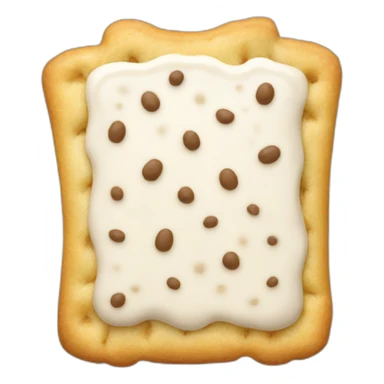 hand shaped frosted poptart sticker