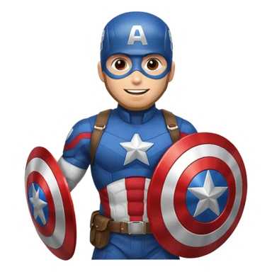 Captain America Emojis sticker
