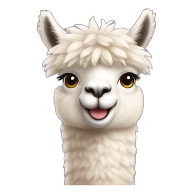 Alpaca cute sticker