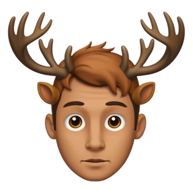 Celtic god Carnunous  sticker