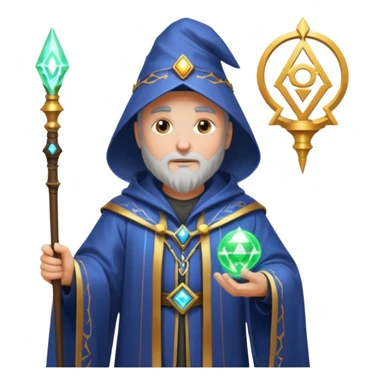 AI Wizard or Technology Wizard sticker