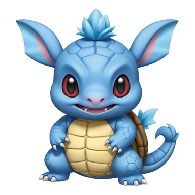 Fluffy Epic Solar Stitch-Wartortle-hybrid Fluffy Epic Solar Stitch-Wartortle-hybrid sticker