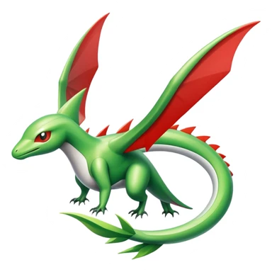 Modern Futuristic Flygon-Latias sticker