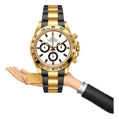 Rolex omoji hyr bu değil sadece el onu istiyorum böyle değil  sticker