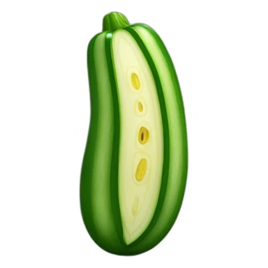 Pfirsich küsst Zucchini intensiv  sticker