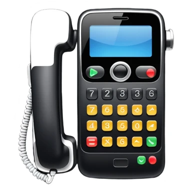 Phone hotline phone sticker