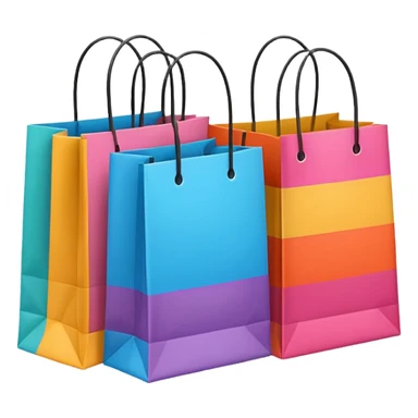 bolsas de compras sticker