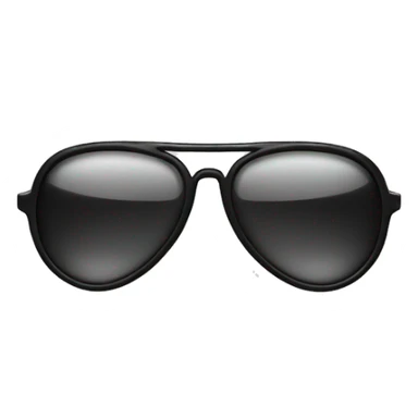 oil drop in aviator sunglasses sticker