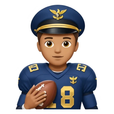 Naval academy football goat sticker