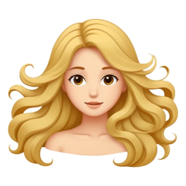 relax girl sticker