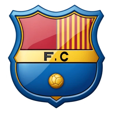 Logotipo de fc barcelona sticker