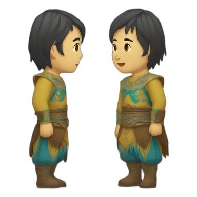 Kazakhstan's dombyra sticker