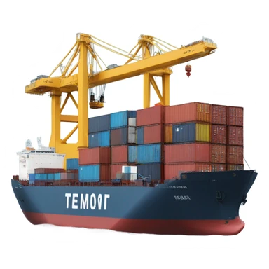 cargo ship sticker