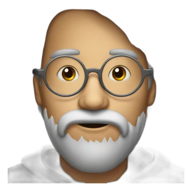 emoji avec un nez très longtemps sticker