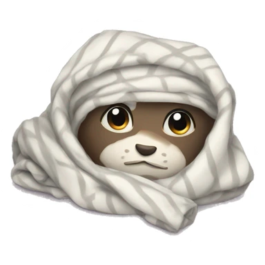 a cozy blanket  sticker