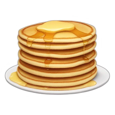 Pancake sticker