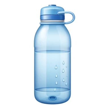 Store bought Water bottle sticker