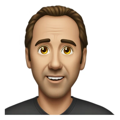 nicolas cage sticker