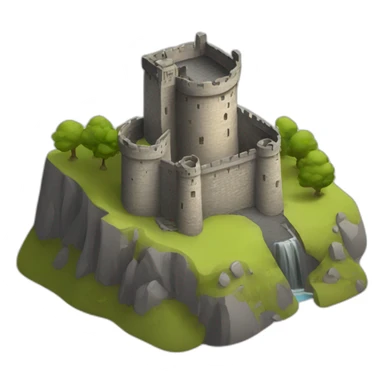 scotland monument castle sticker