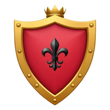 brasão rosa de sangue vermelha sticker