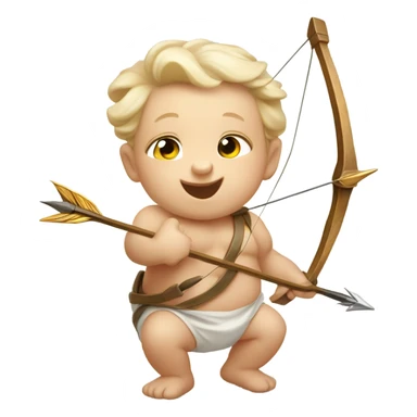 baby cupid sticker