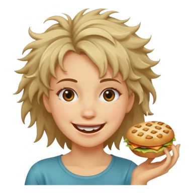 Winy hungry girl sticker