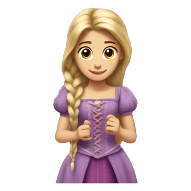 Rapunzel sticker