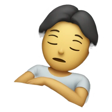 ill person in bed sticker