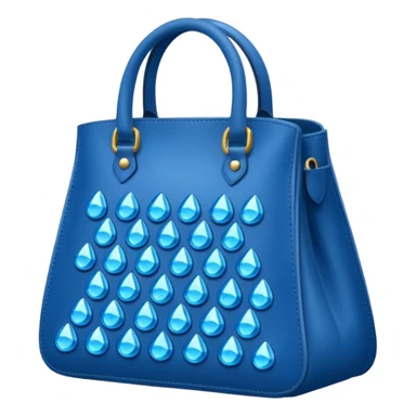 sac de pièces bleues sticker