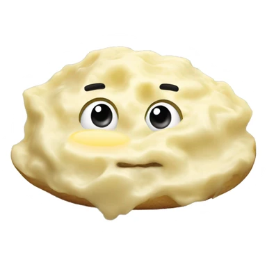 Mashed potatoes with butter  sticker