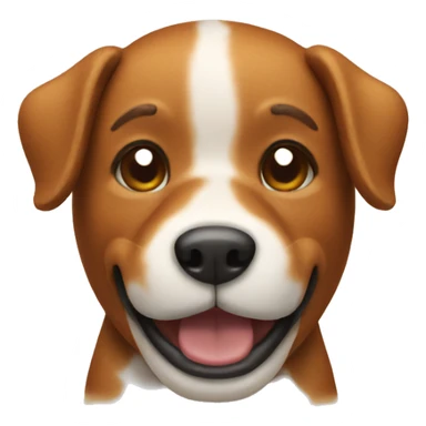 Gingerbread dog sticker