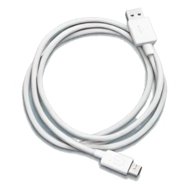 usb cable sticker