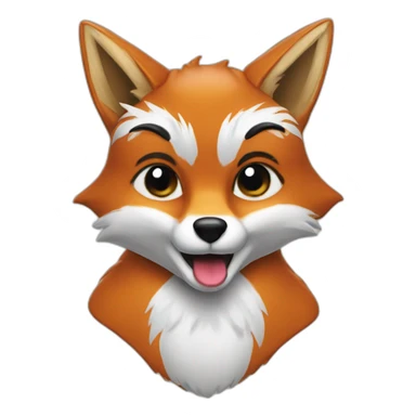 Fox secretar sticker